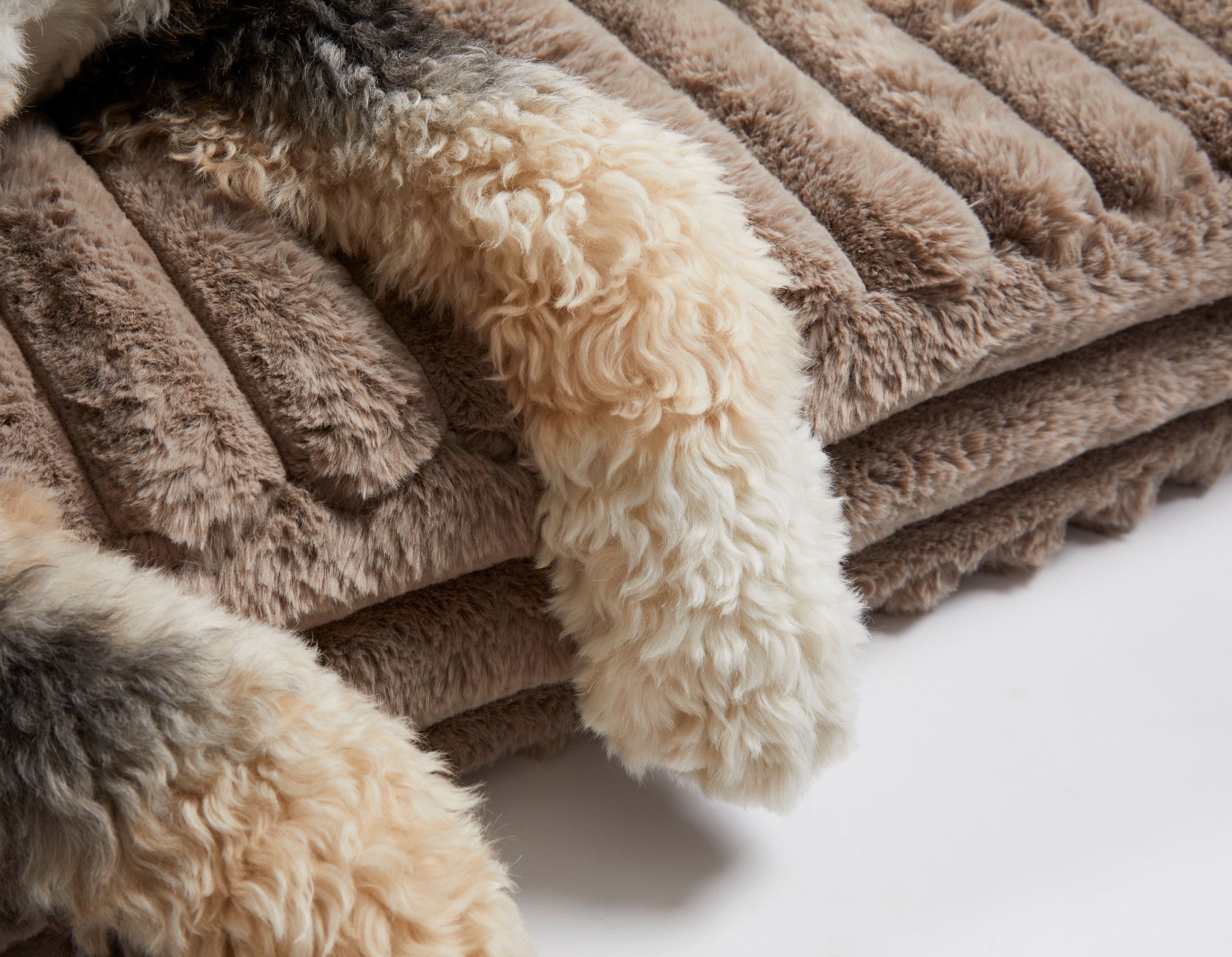 Big Dog XL Orthopedic Pillow With Corduroy Taupe Cover