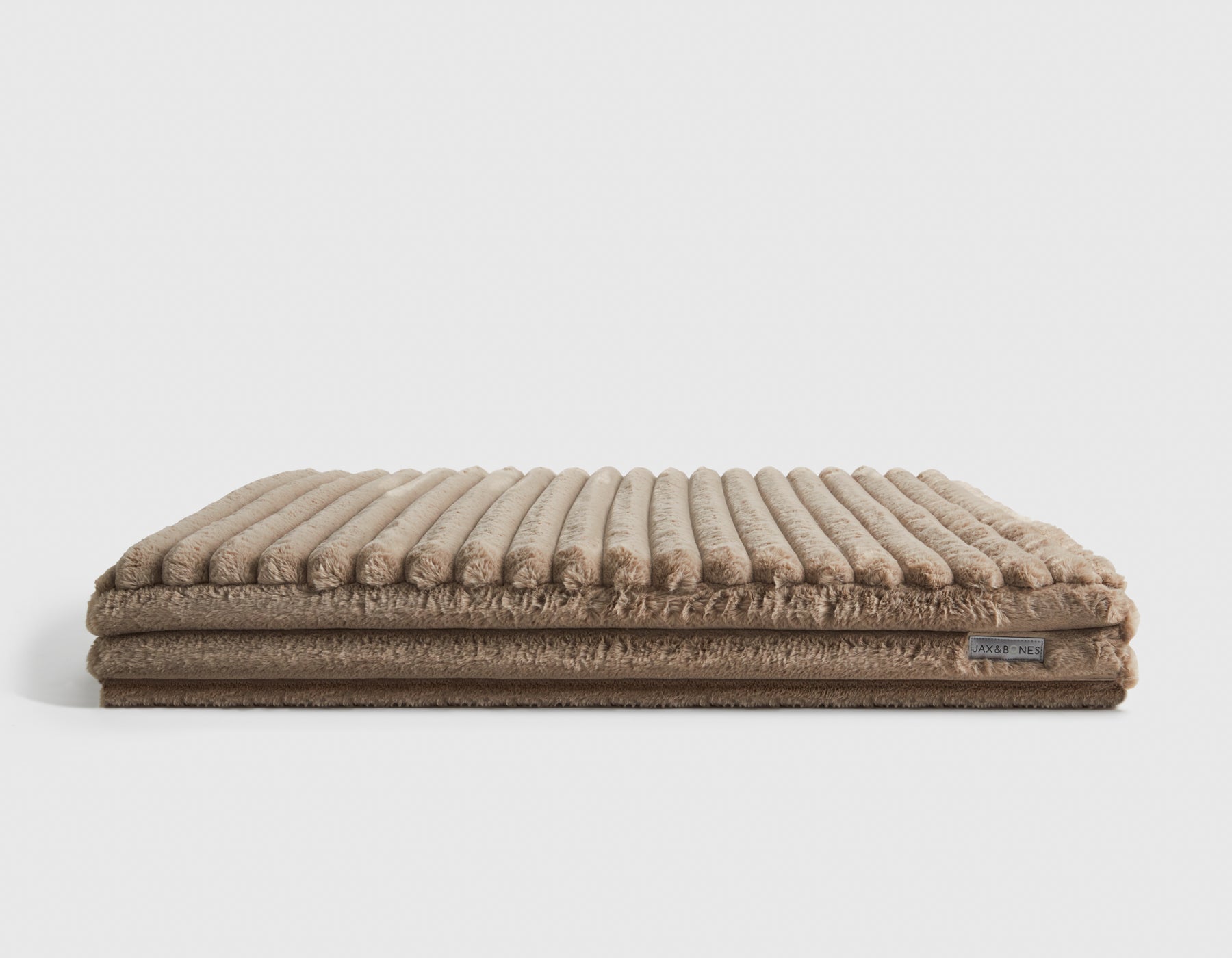 Big Dog XL Orthopedic Pillow With Corduroy Taupe Cover