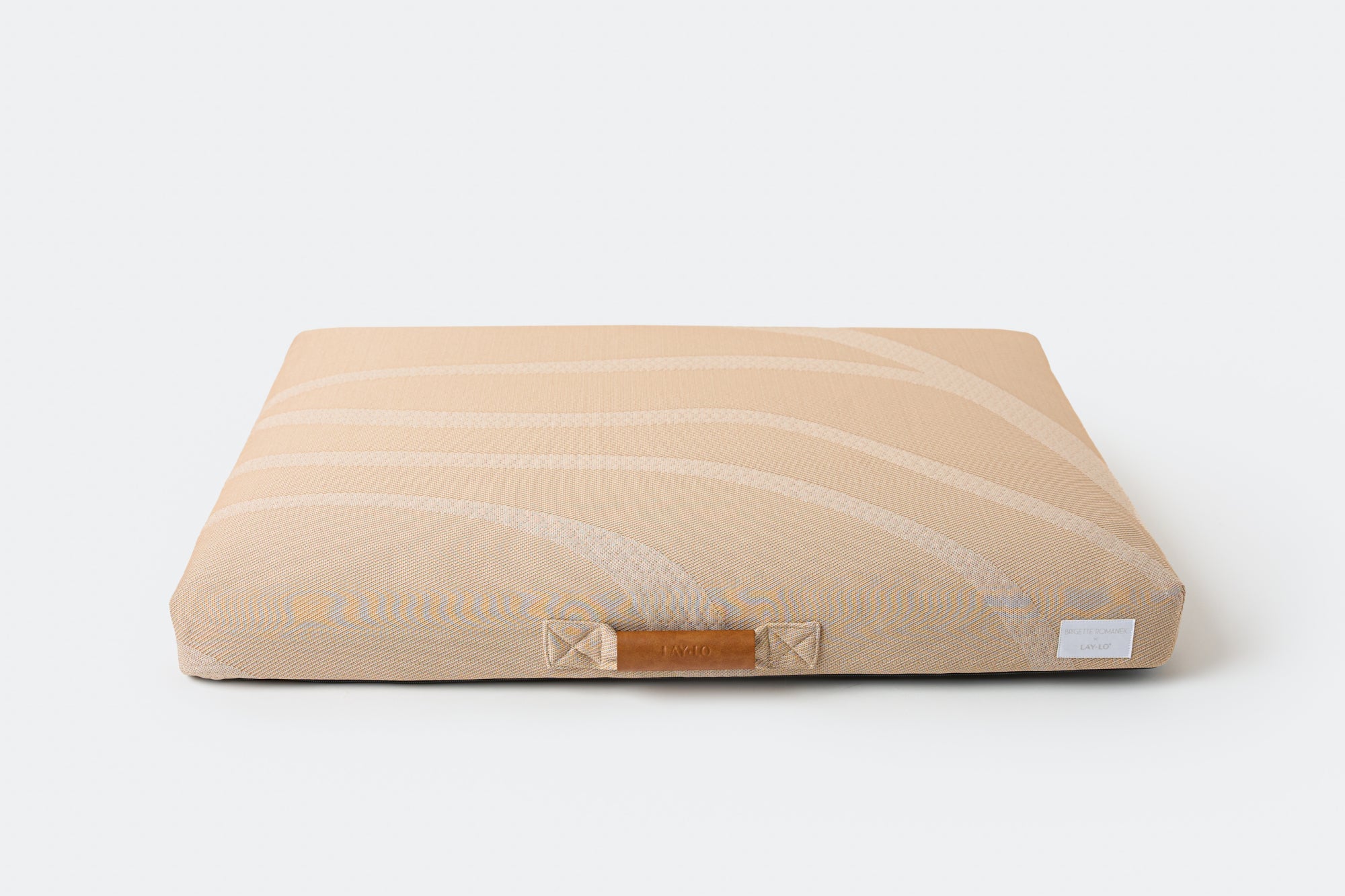 Brigette Romanek | Designer Dog Bed With Removable Luxury Cover - Taupe