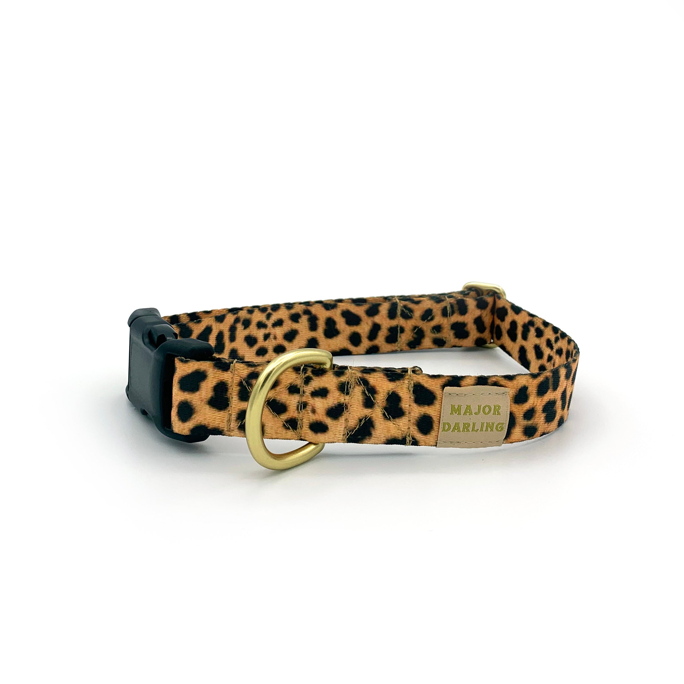 Classic snap collar For Dogs with Leopard & Rainbow Prints