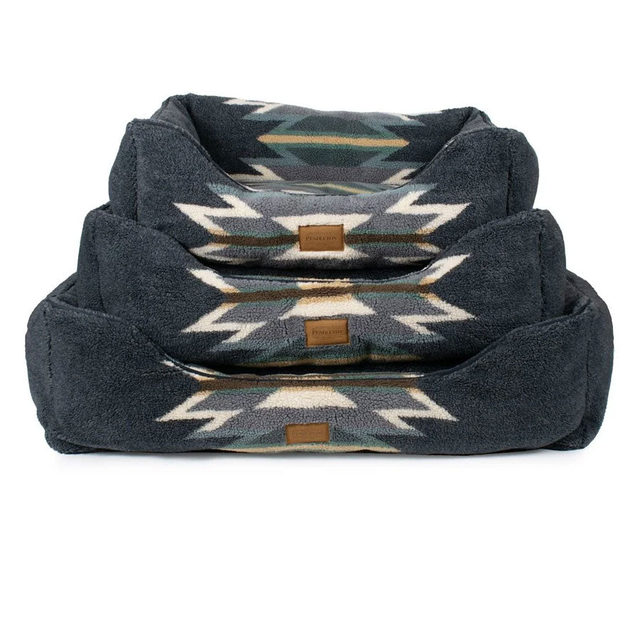 Pendleton Bolster Dog Bed With Removable Berber Cover - Wyeth Trail