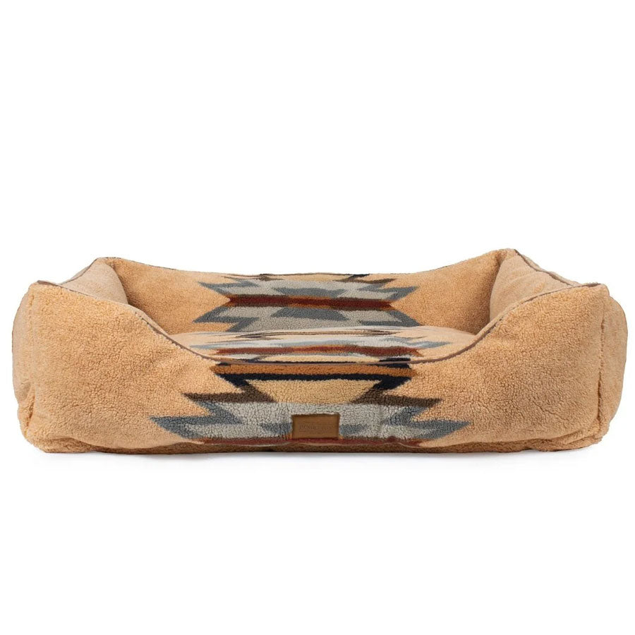 Pendleton Bolster Dog Bed With Removable Berber Cover - Wyeth Trail