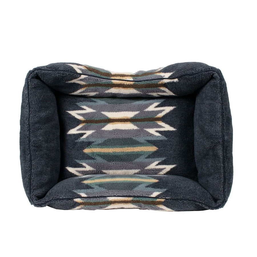Pendleton Bolster Dog Bed With Removable Berber Cover - Wyeth Trail