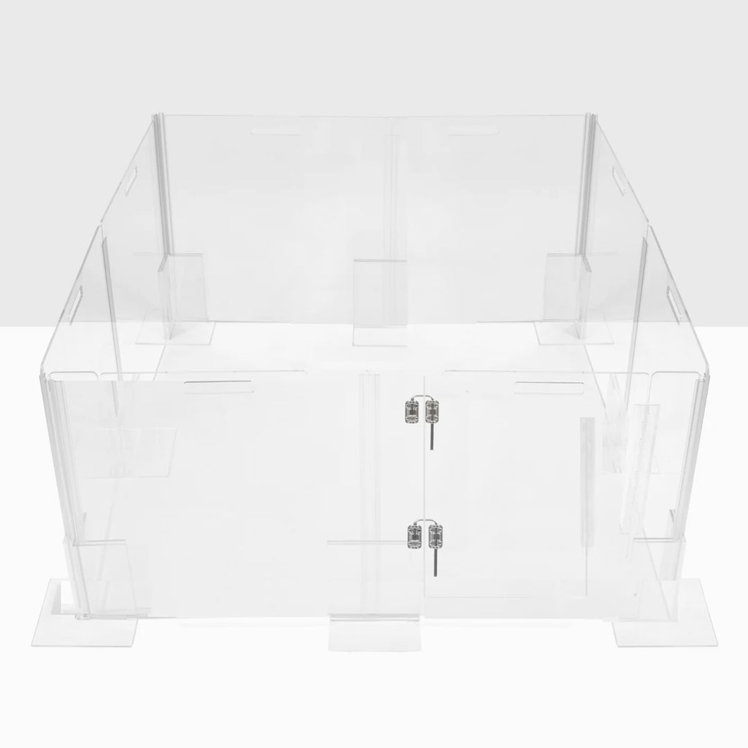 Clear Acrylic Puppy Playpen