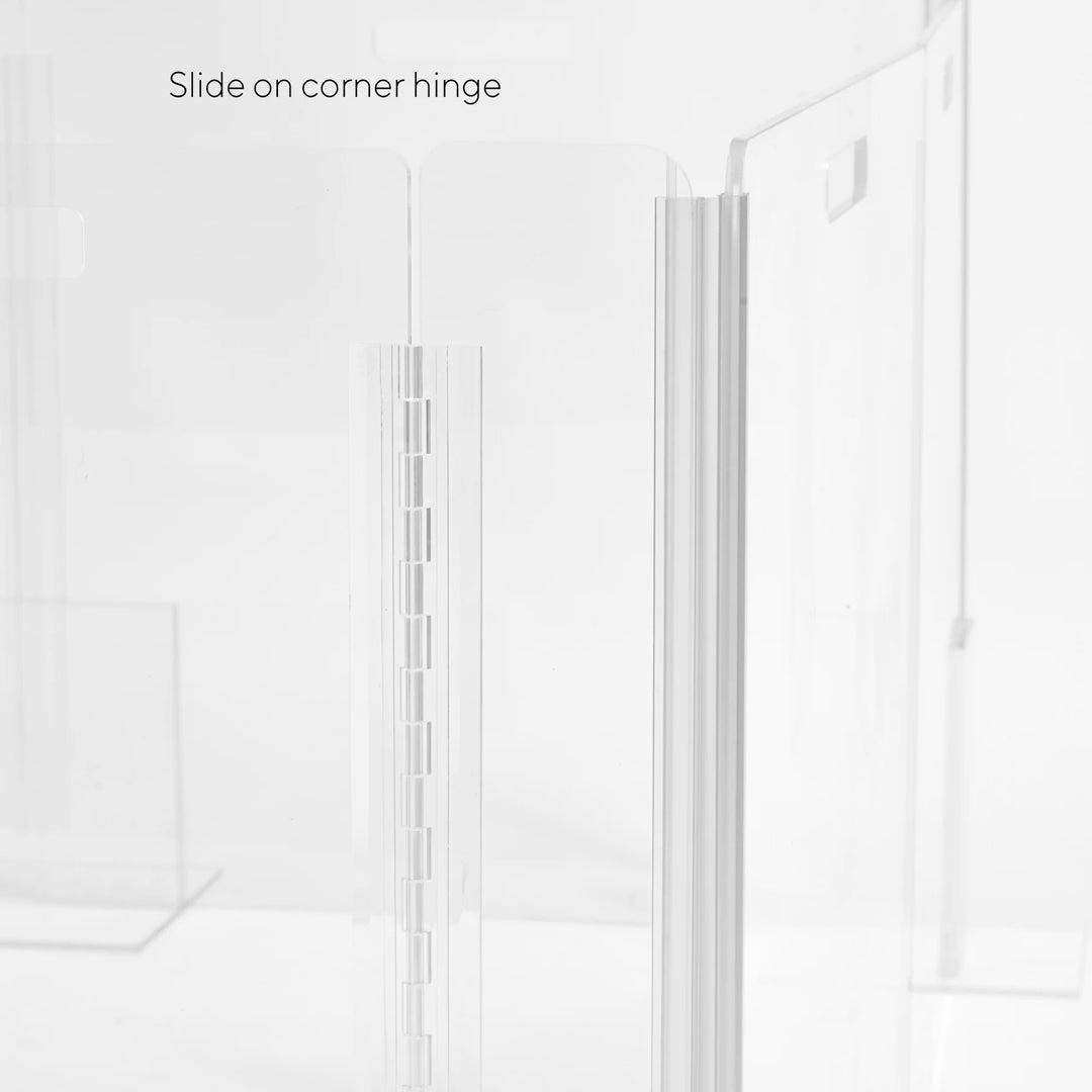 Clear Acrylic Puppy Playpen