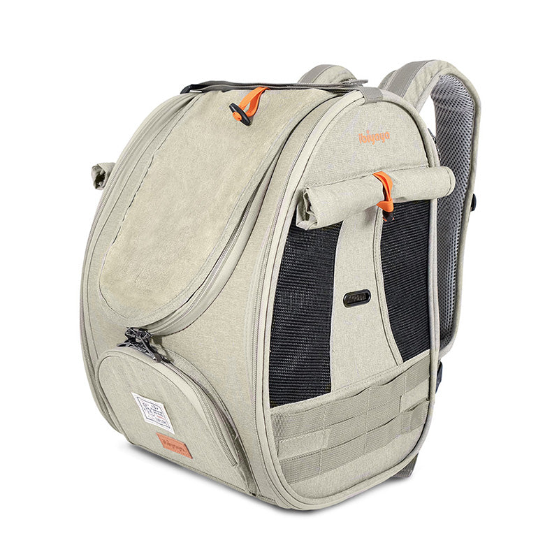 Cat carrier backpack Ibiyaya is perfect for traveling with your cat