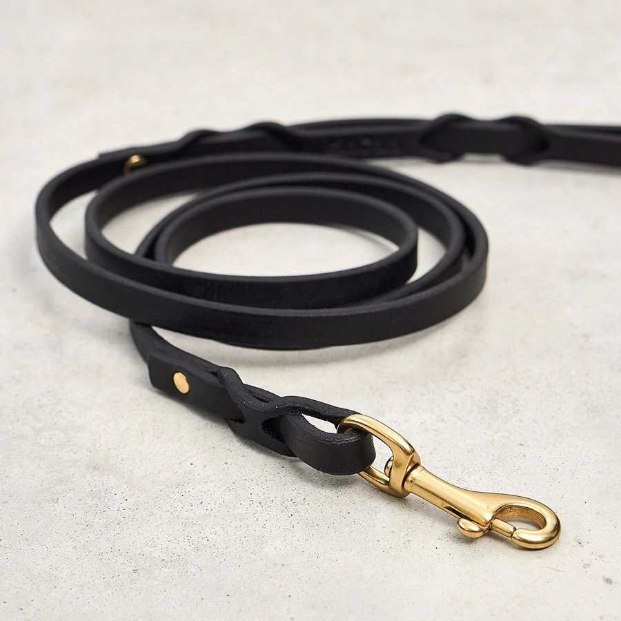 Miacara Siena Leather Dog Collar & Leash