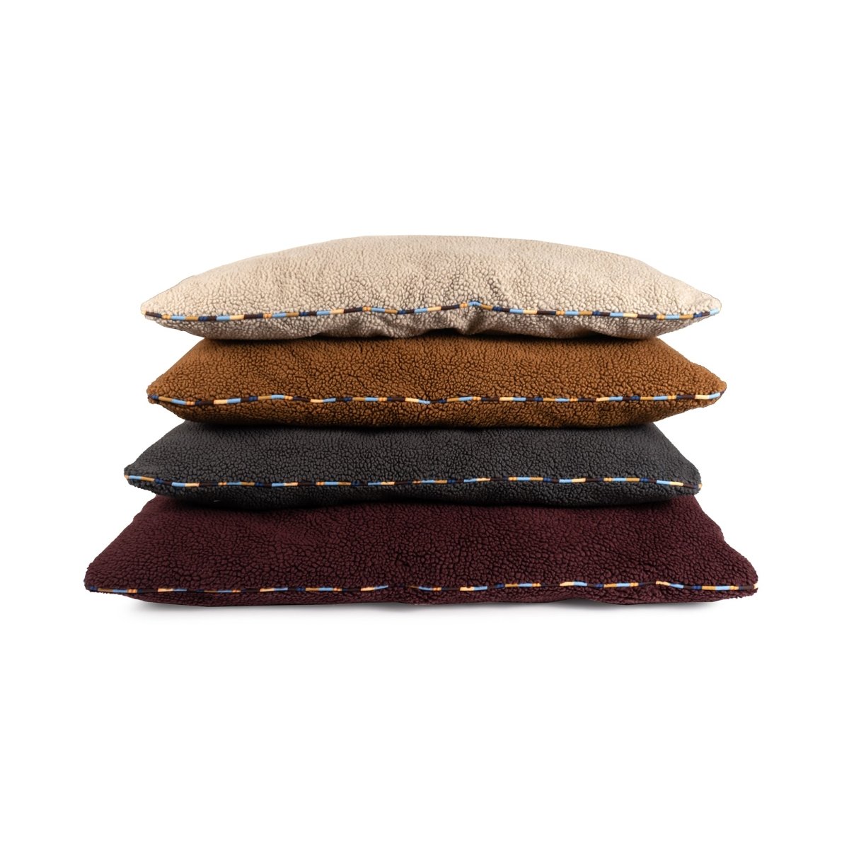 Orthopedic Foam Sherpa Pillow Bed For Cats And Dogs