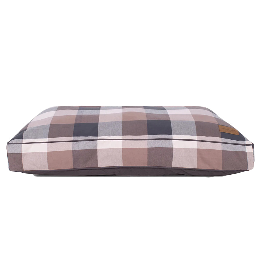 Pendleton block plaid pet napper dog bed removable cover