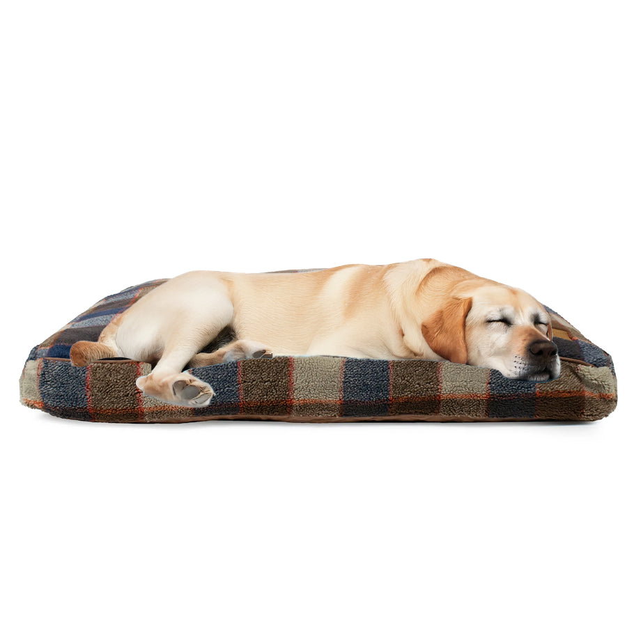 Pendleton Dog Bed Mountain Plaid Pet Napper With Removable Berber Cover