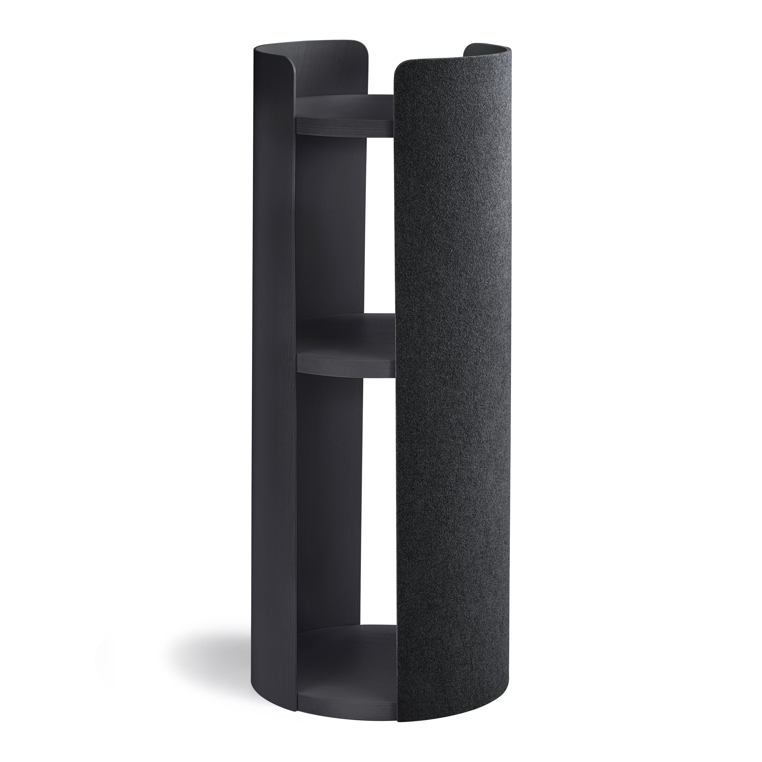 Black Miacara Torre Cat Scratching Post