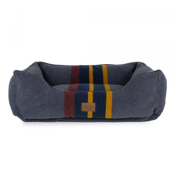Pendleton dog bed in vintage Camp Lake color