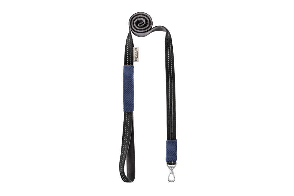 Bowl and bone dog leash and harness set